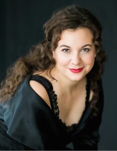 Portrait of contralto Vira Slywotzky