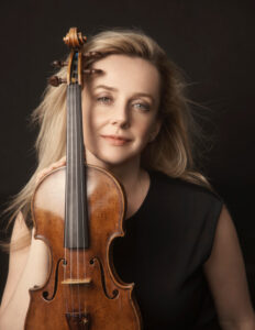 Portrait of violinist Slomiya Vakhiv